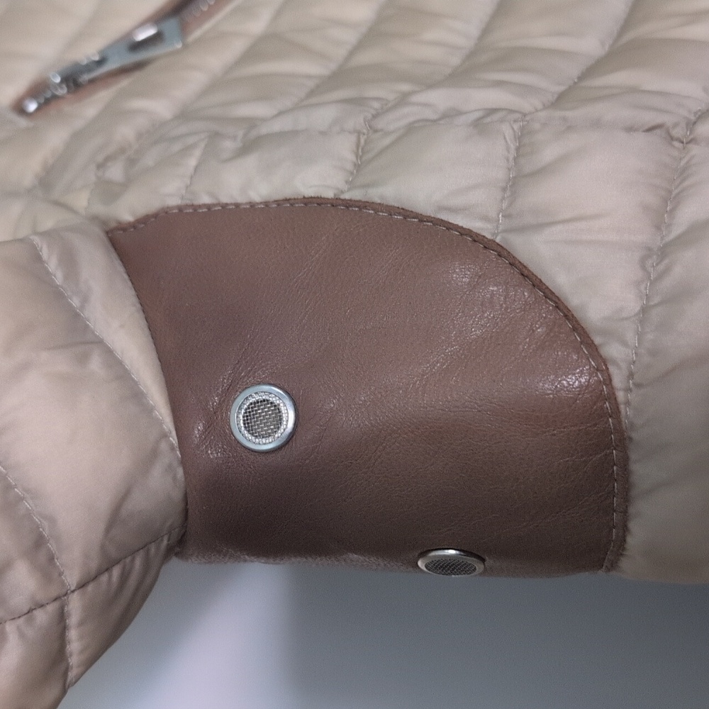 RUDSAK Tan Quilted Asymmetric Puffer Jacket - Picture 11 of 12